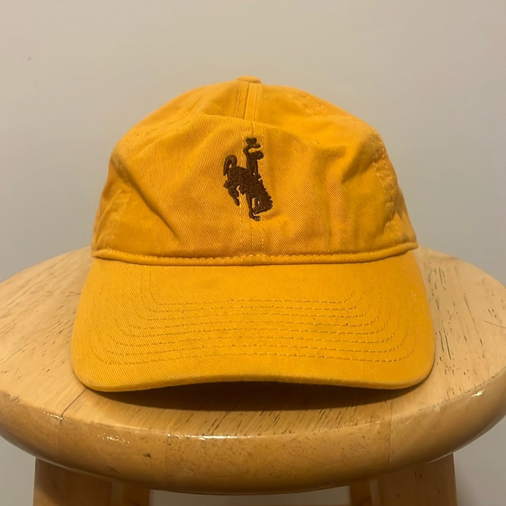 Yellow Jackson hole dad hat
